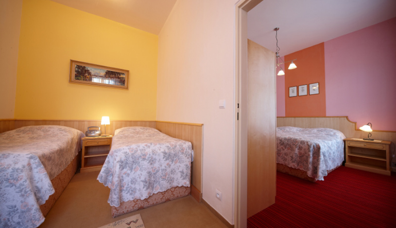 Hotel Vyhlídka Janské Lázně - Čtyřlůžkový pokoj